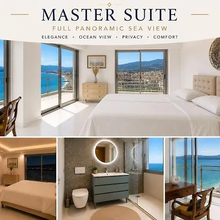 Apartamento Luxury 3br With Panoramic View, Terrace & 3 Bathrooms Festival Cannes